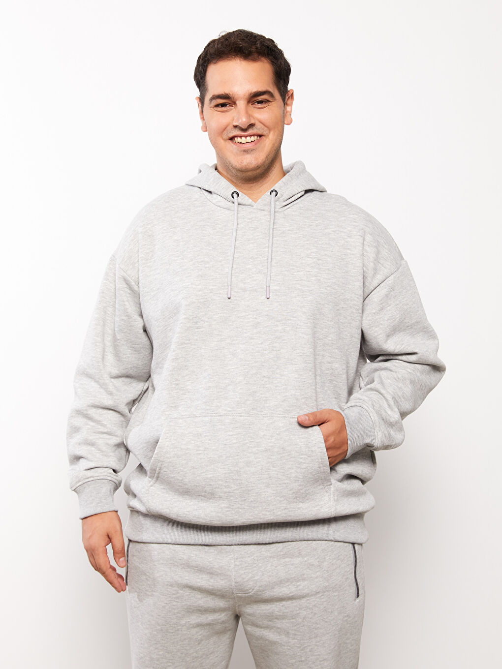 Long Sleeve Men's Thick Hoodie-1