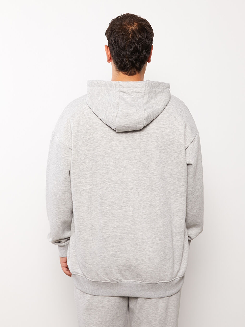 Long Sleeve Men's Thick Hoodie-4