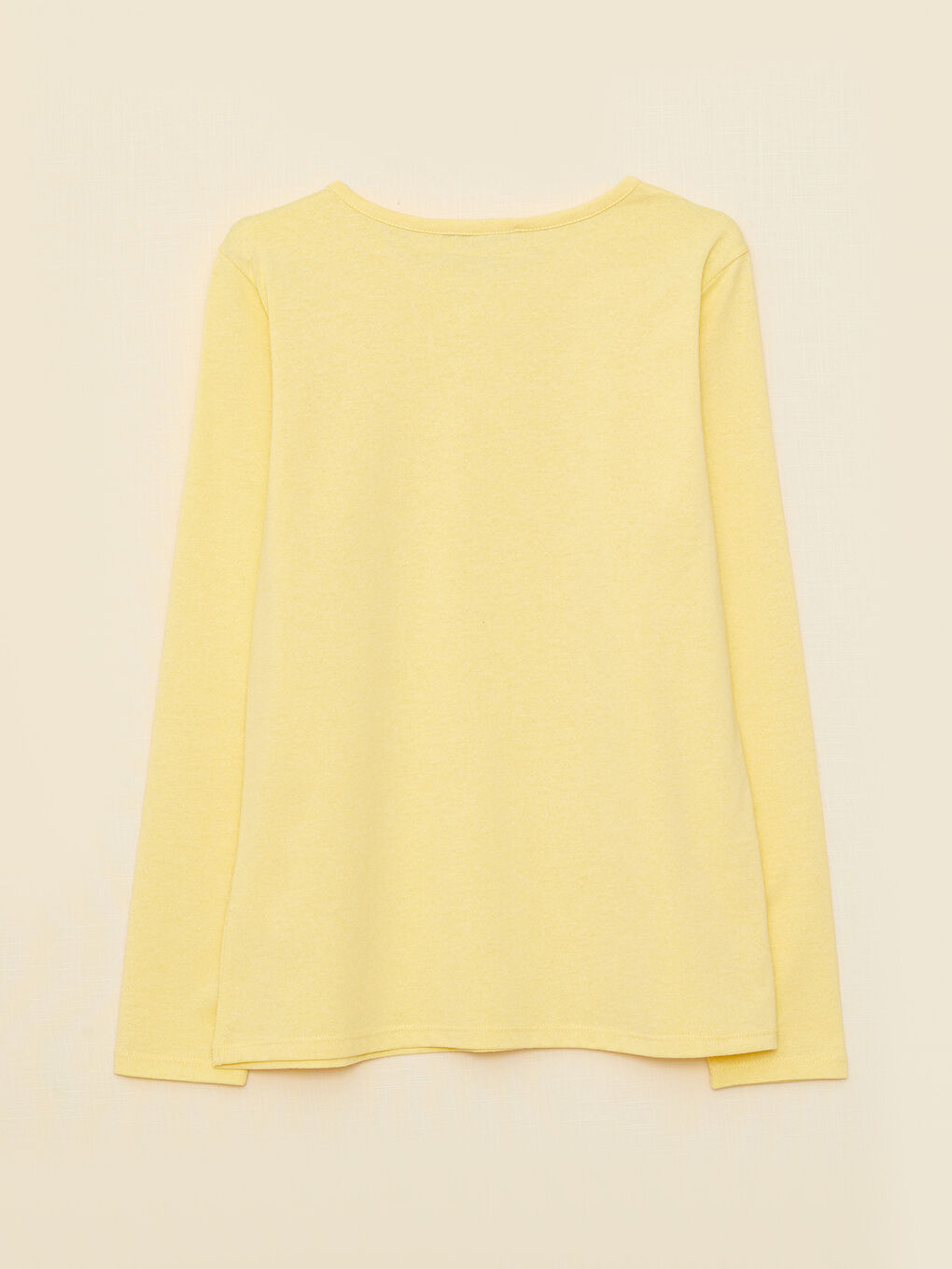 LCW ECO Crew Neck Plain Long Sleeve Women's T-Shirt -W2CA00Z8-KTM