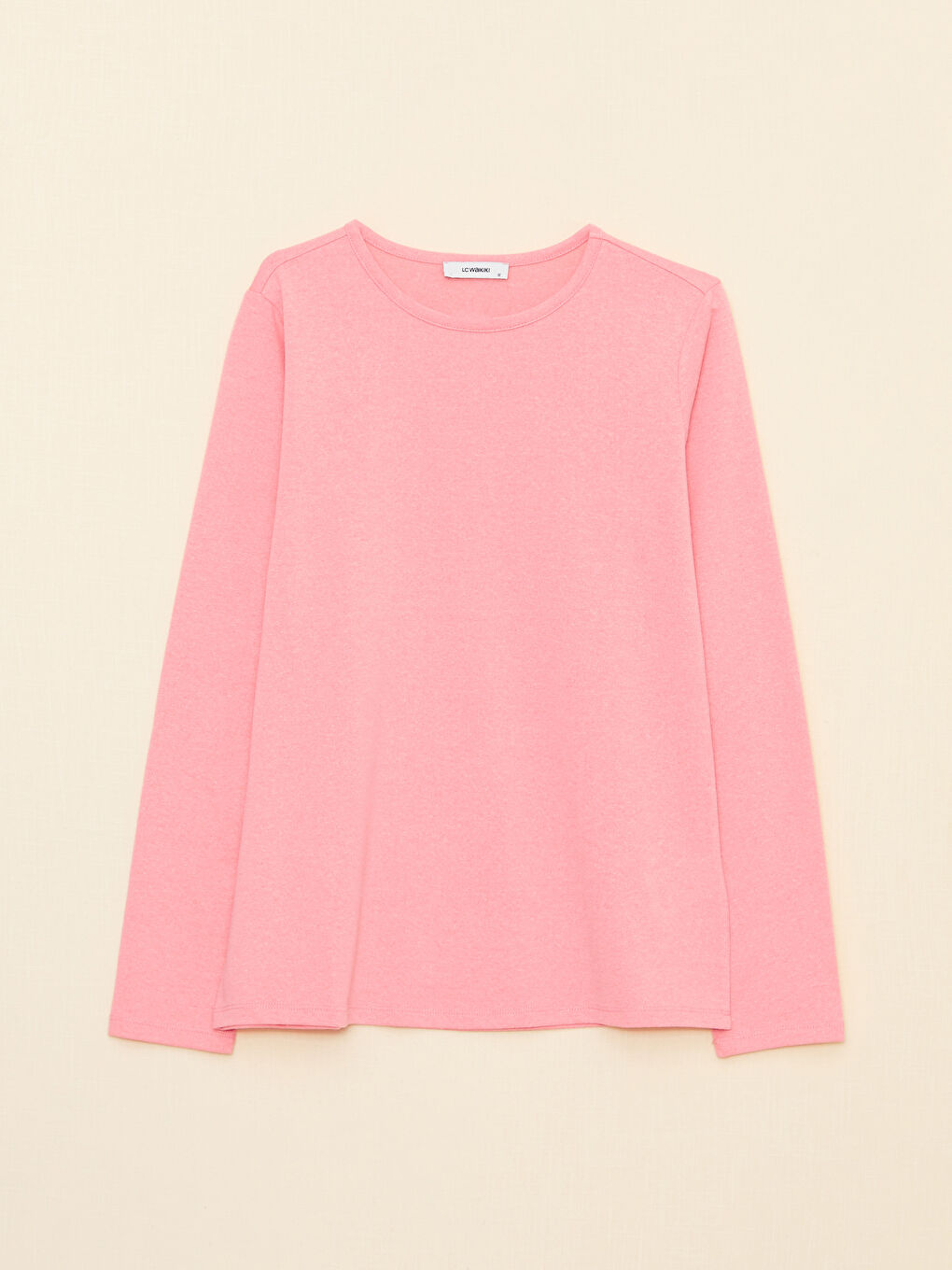 LCW ECO Crew Neck Plain Long Sleeve Women's T-Shirt -W2CA00Z8-RZP