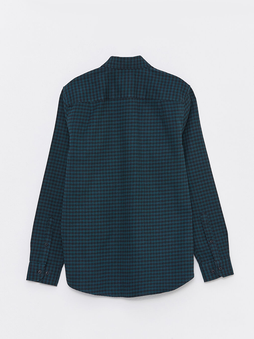 LCWAIKIKI Classic Regular Fit Uzun Kollu Ekose Gabardin Erkek Gömlek -W2CA44Z8-LM7