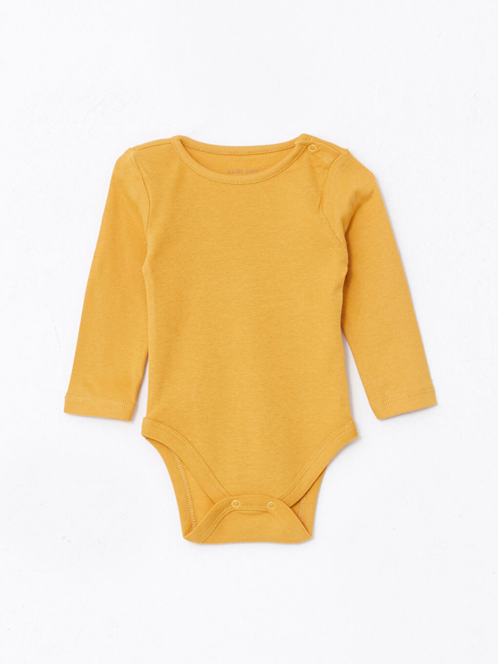 Mavi Bisiklet Yaka Uzun Kollu Basic Erkek Bebek Çıtçıtlı Body 5'li-3