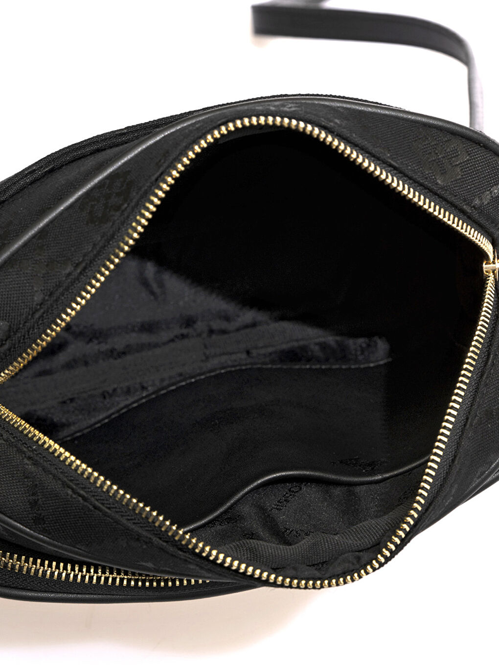 Siyah Fossil Desenli Kadın Çapraz Çanta-6