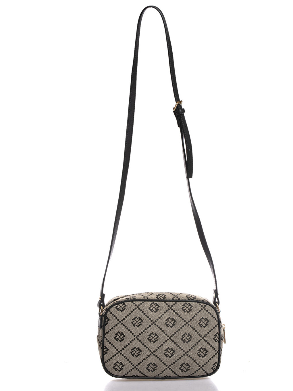 Bej Fossil Desenli Kadın Çapraz Çanta-5