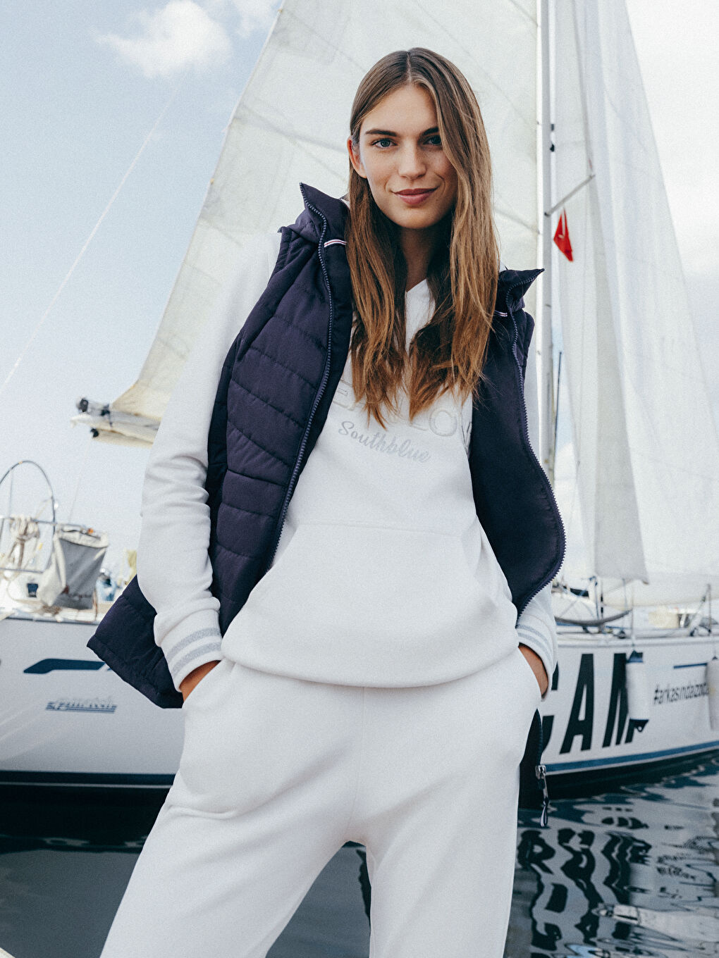 هودي تخين مطبوع للسيدات