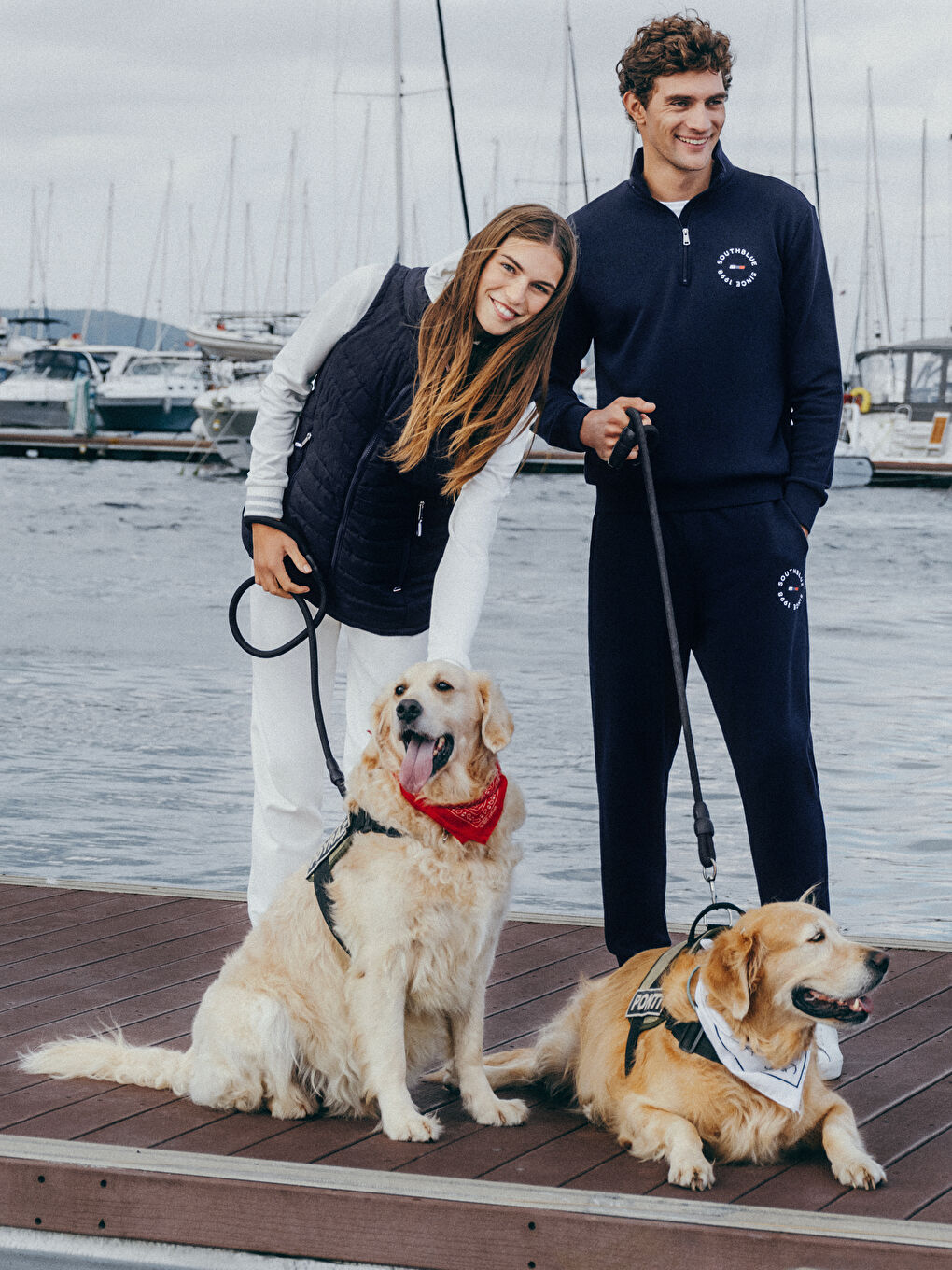 Beyaz Beli Lastikli Düz Pamuklu Kadın Kalın Jogger Eşofman Altı