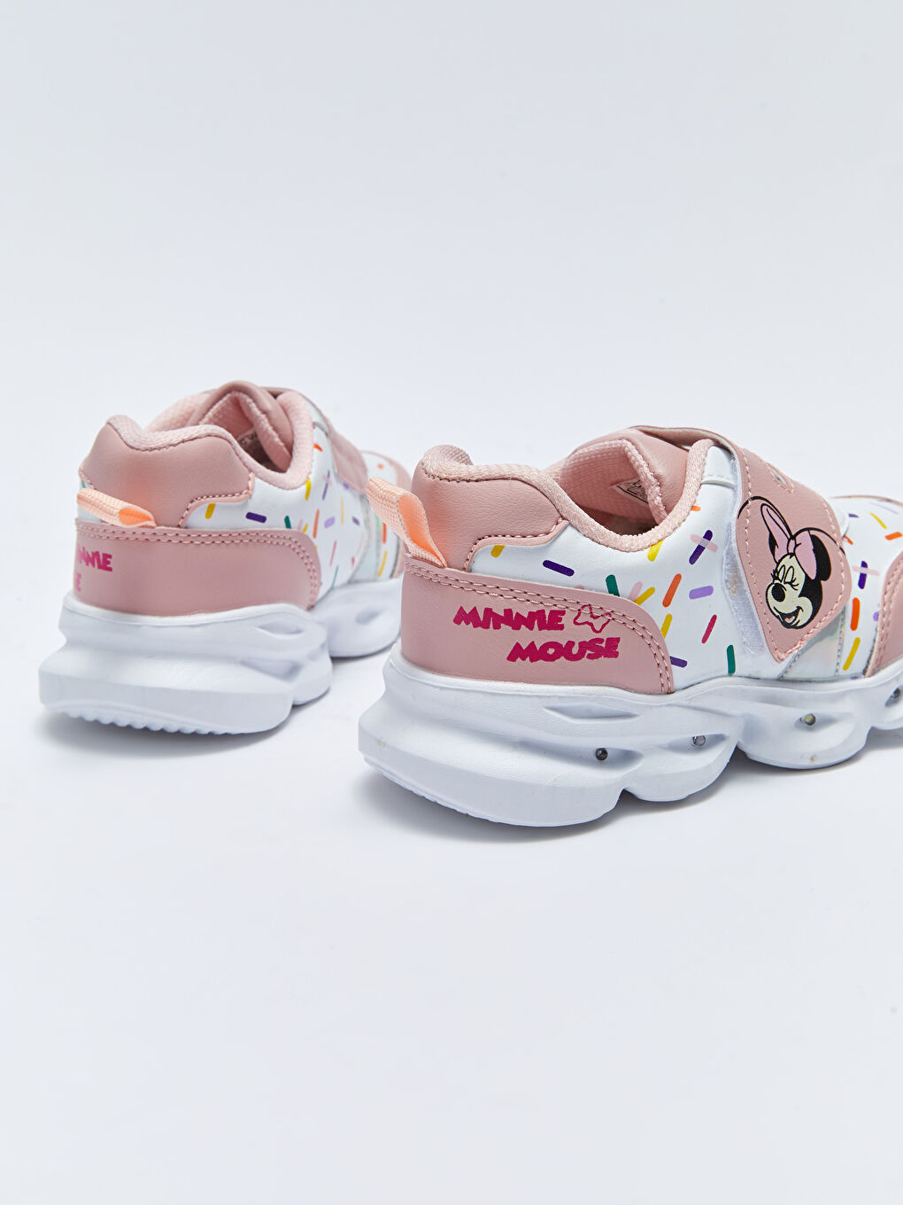 Beyaz Minnie Mouse Lisanslı Kız Bebek Spor Ayakkabı-4