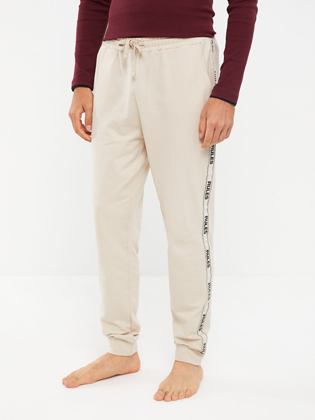 LC Waikiki Standard Fit Men's Jogger Pajamas Bottom -W2CC73Z8-G8H