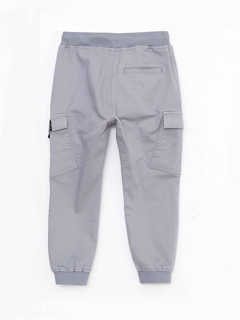 LCW Kids Elastic Waist Printed Gabardine Boys Jogger Pants -W2CC96Z4-GSE