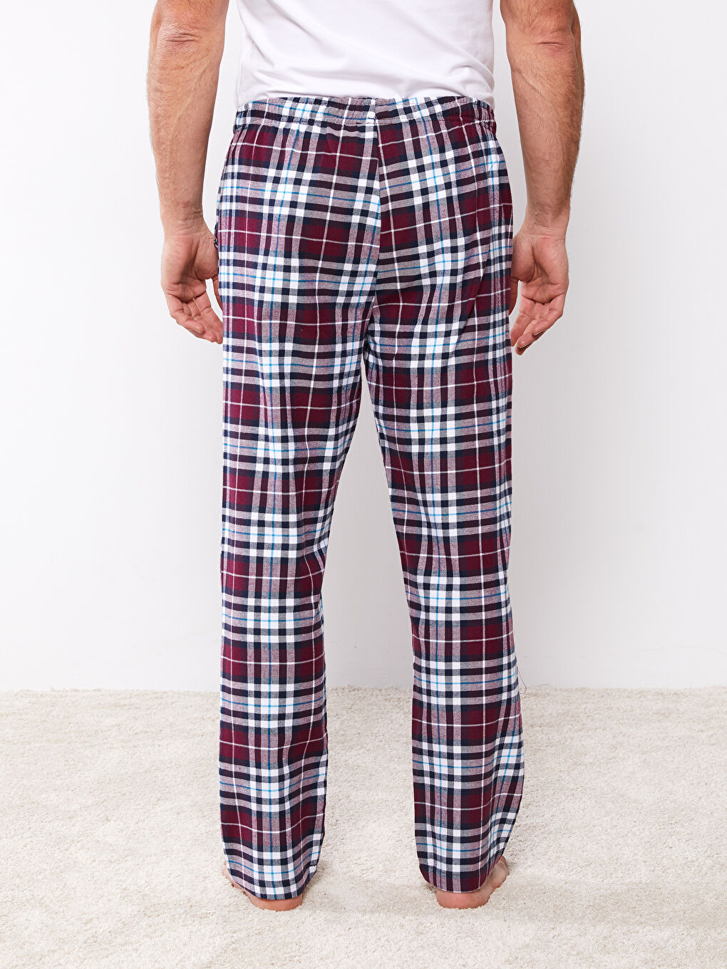 LC WAIKIKI Regular Fit Plaid Men's Pyjama Bottoms -W2CD02Z8-LQV