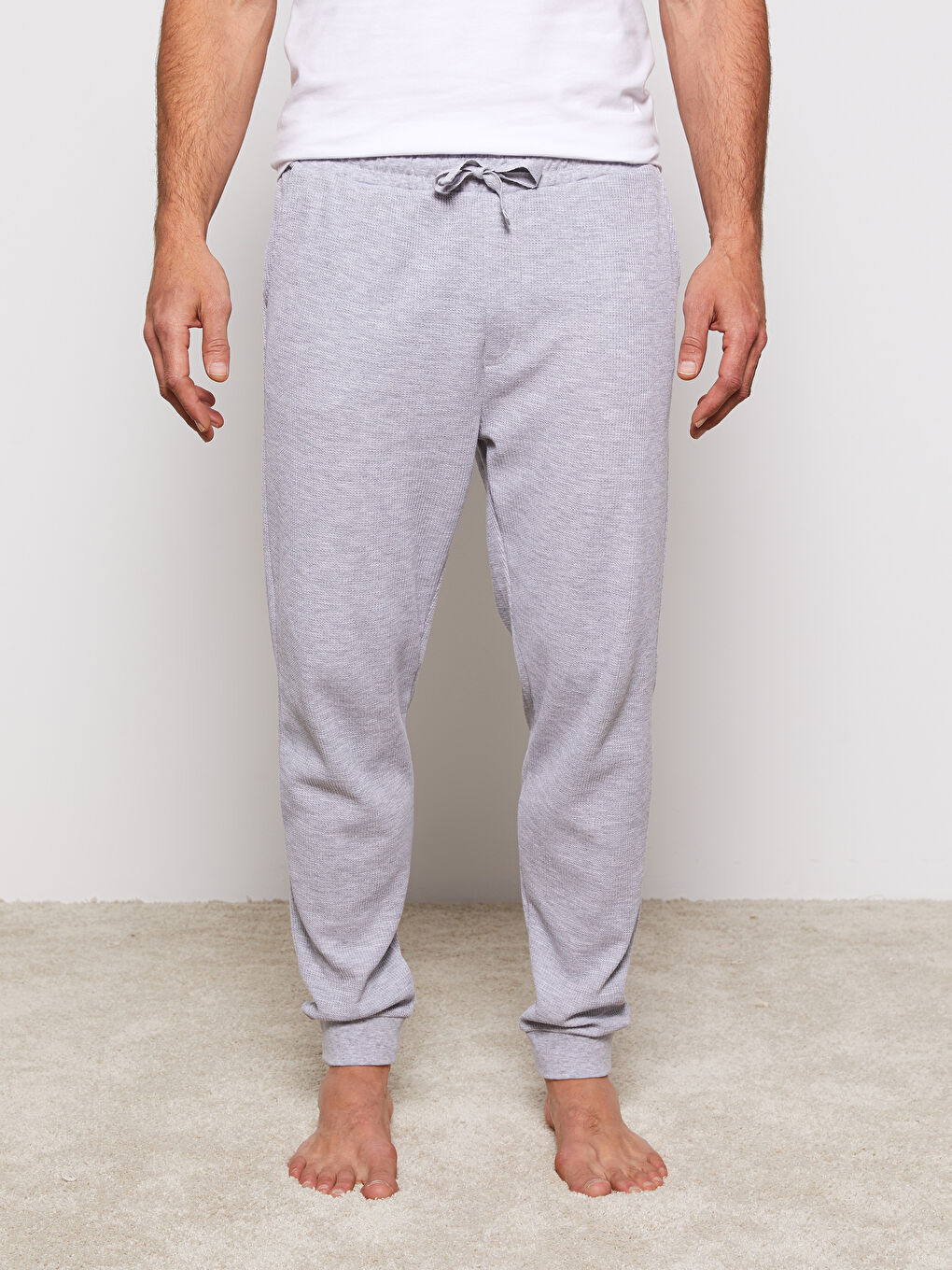 Standard Fit Men's Jogger Pajamas Bottom-2