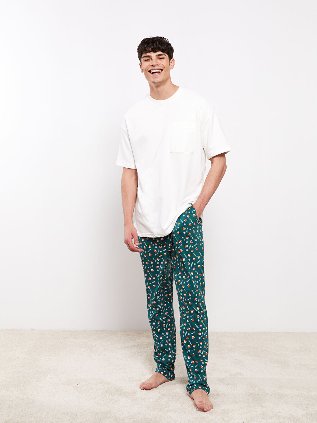 LC WAIKIKI Regular Fit Men's Pyjama Bottoms -W2CD10Z8-LRR