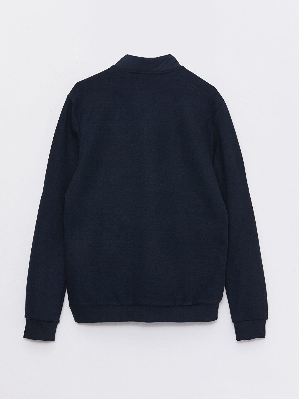 Relaxed Fit Funnel Neck Men's Coat-6