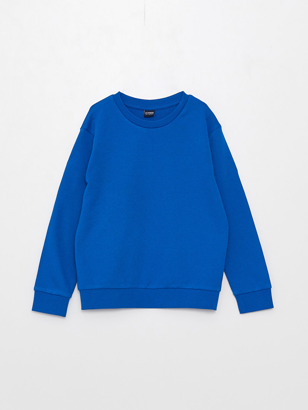Mavi Bisiklet Yaka Basic Uzun Kollu Erkek Çocuk Sweatshirt-3