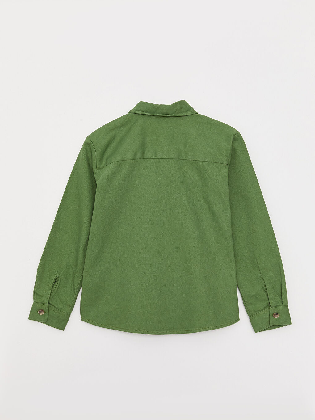 LCW Kids Basic Long Sleeve Twill Boys' Shirt -W2CD75Z4-H7P