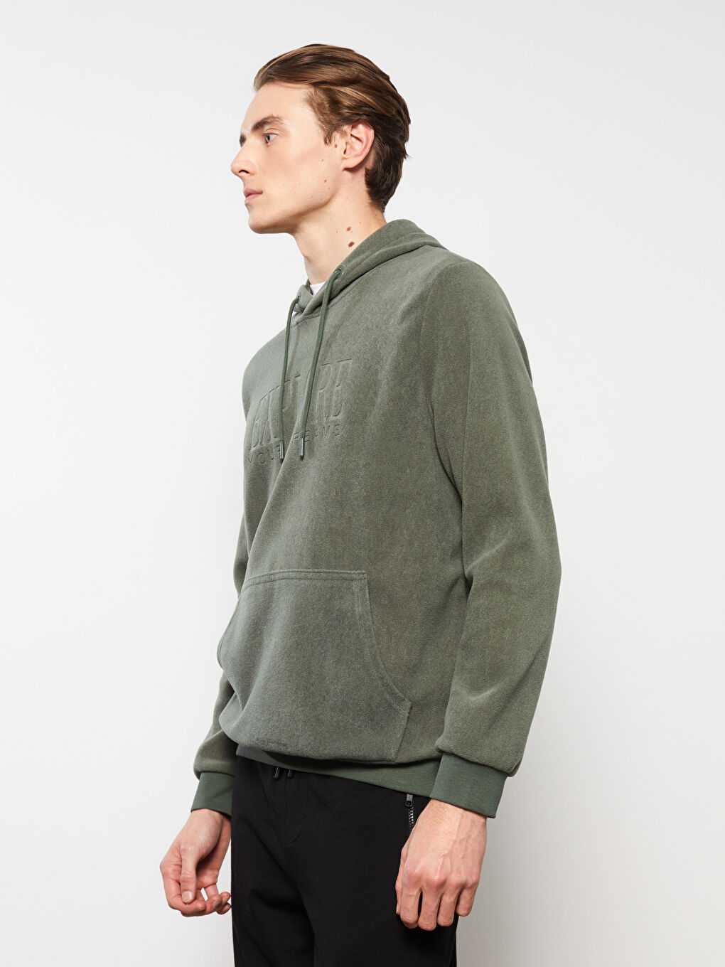 Long Sleeve Printed Men's Hoodie-1