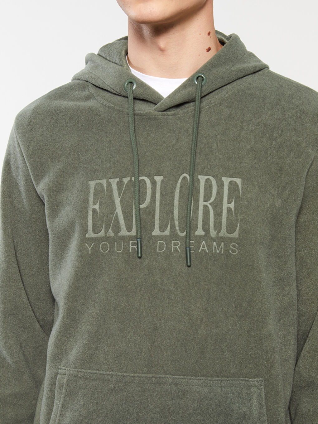 Long Sleeve Printed Men's Hoodie-3
