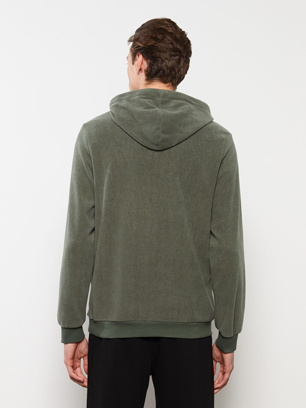 Long Sleeve Printed Men's Hoodie-4
