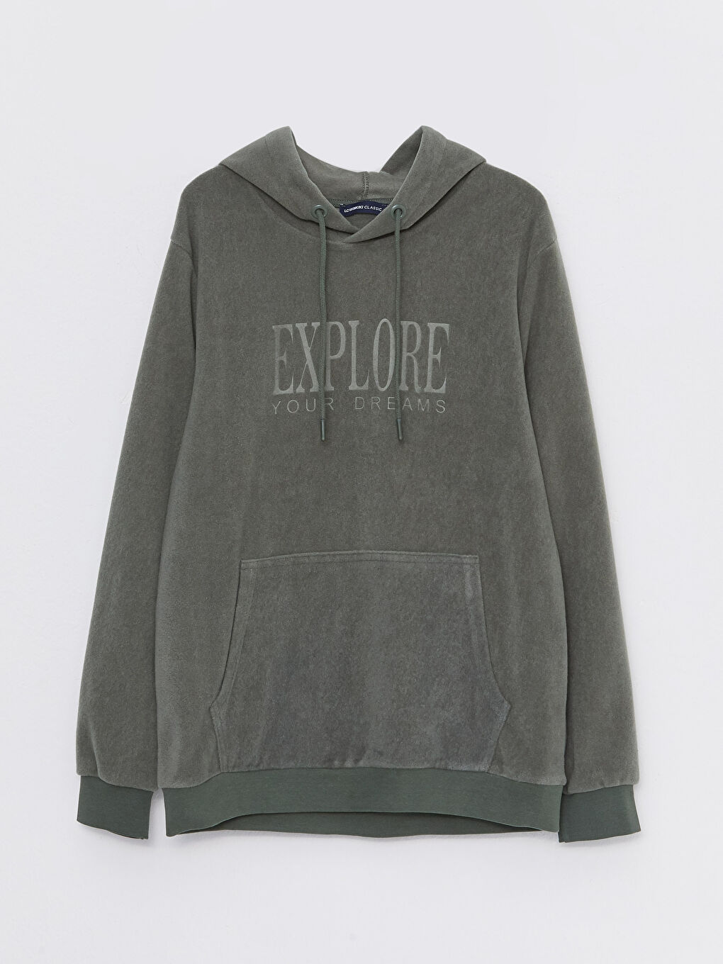 Long Sleeve Printed Men's Hoodie-5