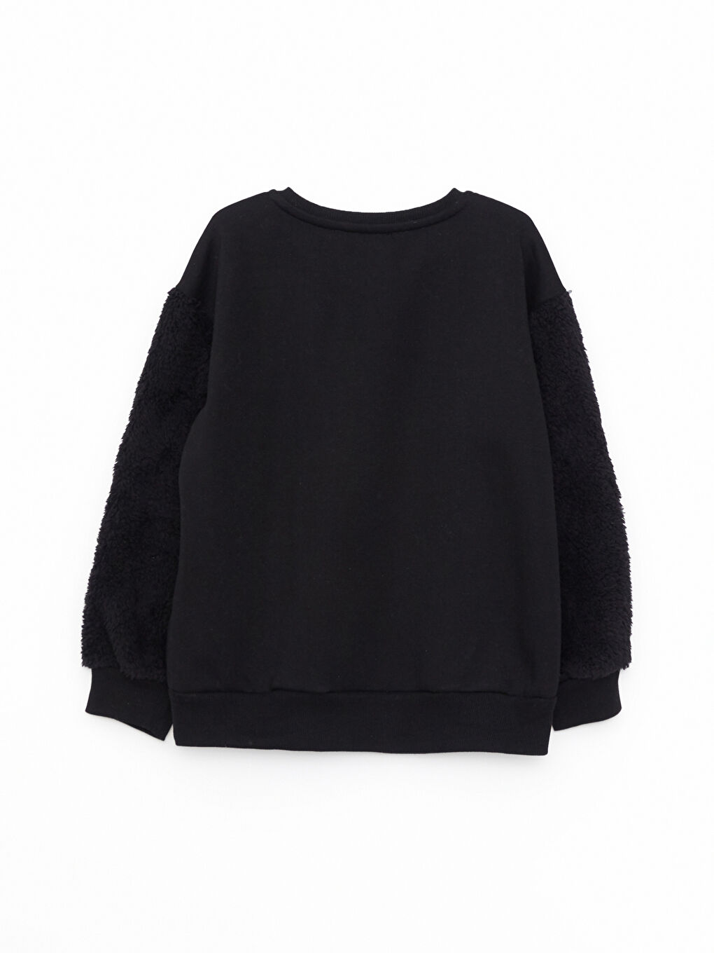 LCW Kids Crew Neck Sequin Long Sleeve Girl Sweatshirt -W2CE10Z4-CVL