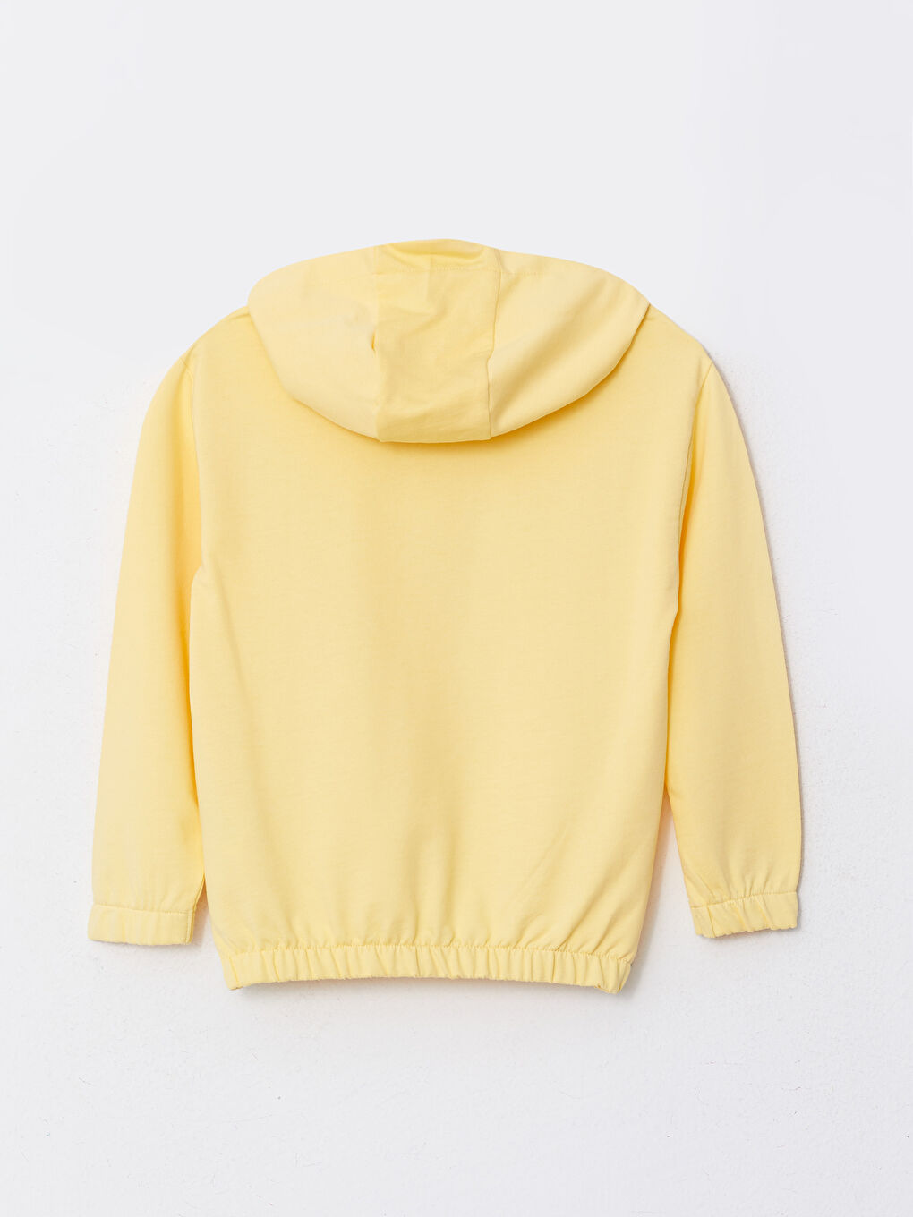 SOUTHBLUE Açık Sarı Kapüşonlu Nakışlı Uzun Kollu Kız Çocuk Sweatshirt - 1