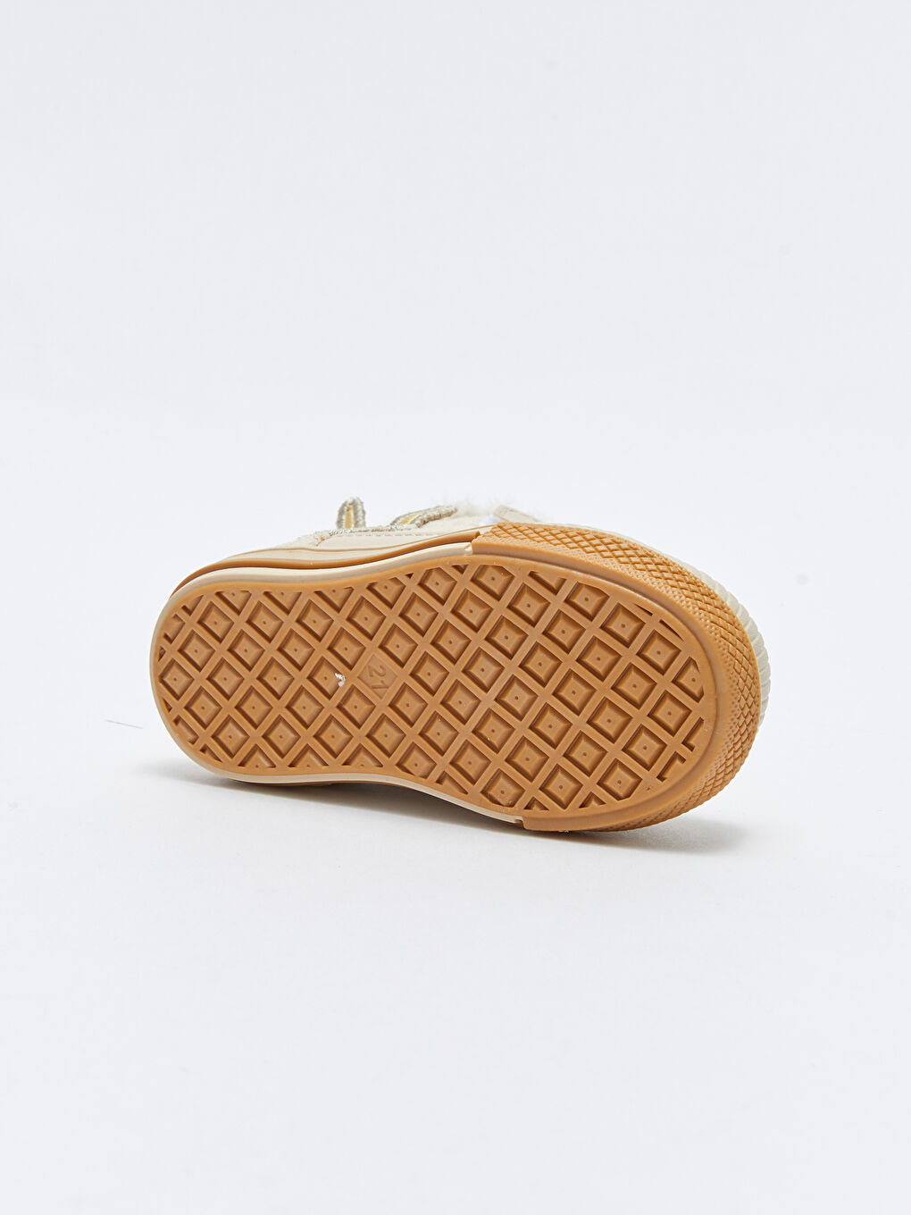 Bej Bağcık ve Cırt Cırtlı Bilek Boy Kız Bebek Spor Ayakkabı-7