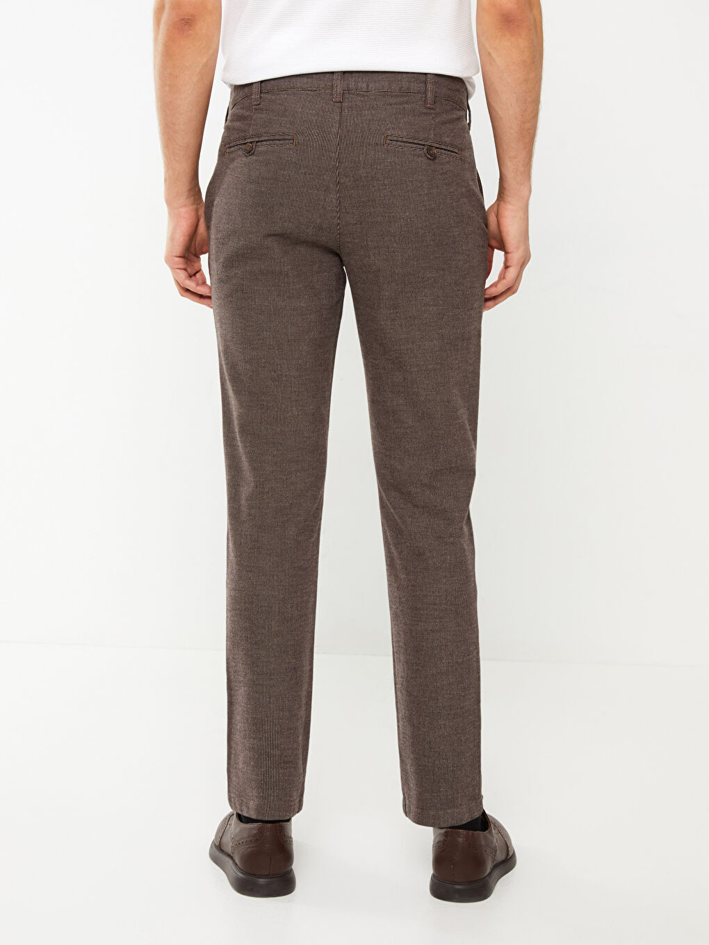 SOUTHBLUE Kahverengi Slim Fit Erkek Pantolon - 4