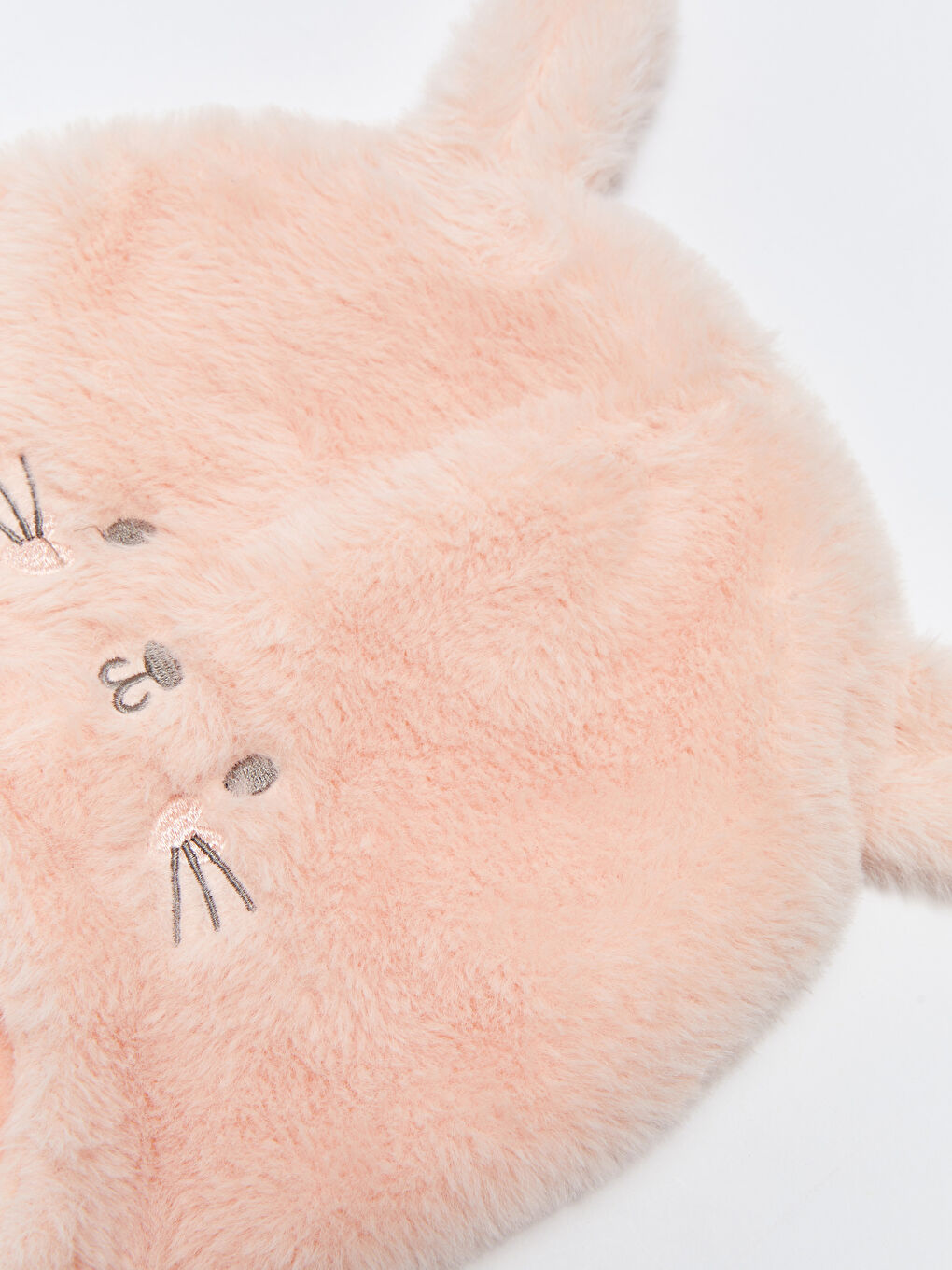 Embroidery Detailed Baby Girl Fleece Beanie-2