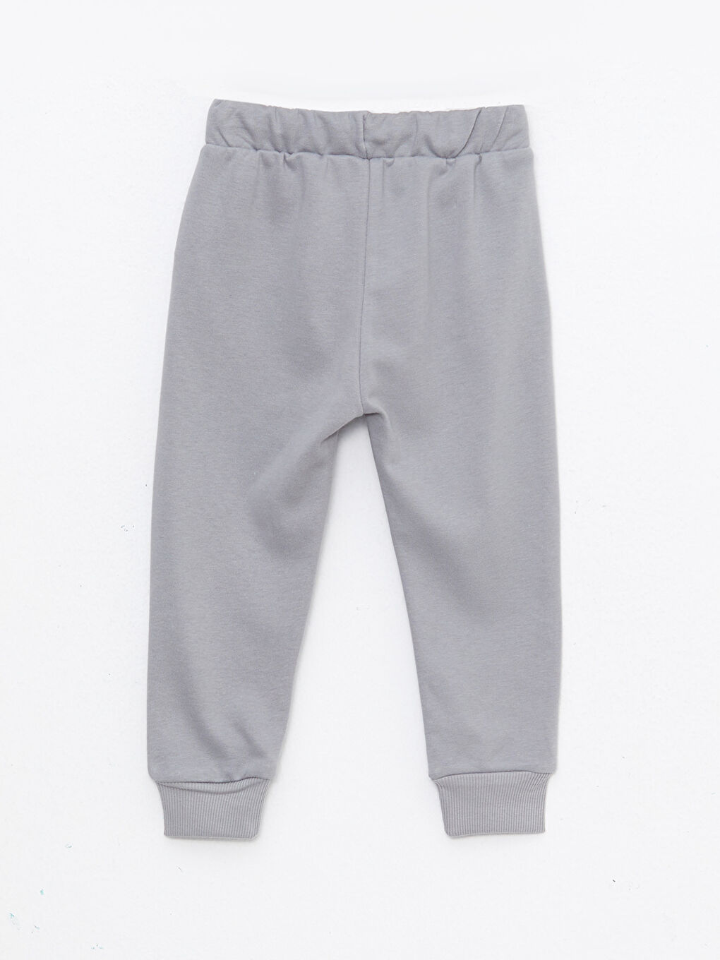 Gri Beli Lastikli Baskılı Erkek Bebek Eşofman Alt-1