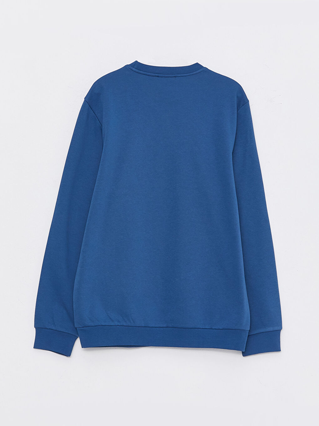 Crew Neck Printed Men's Thick Sweatshirt-6