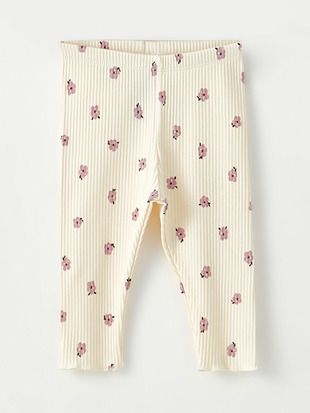 Elastic Waist Cotton Baby Girl Tights 3 Pack-3