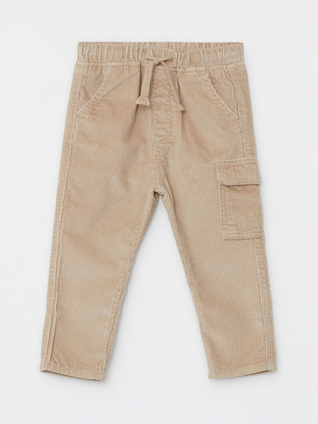 Базовые бархатные брюки для малыша мальчика-3
