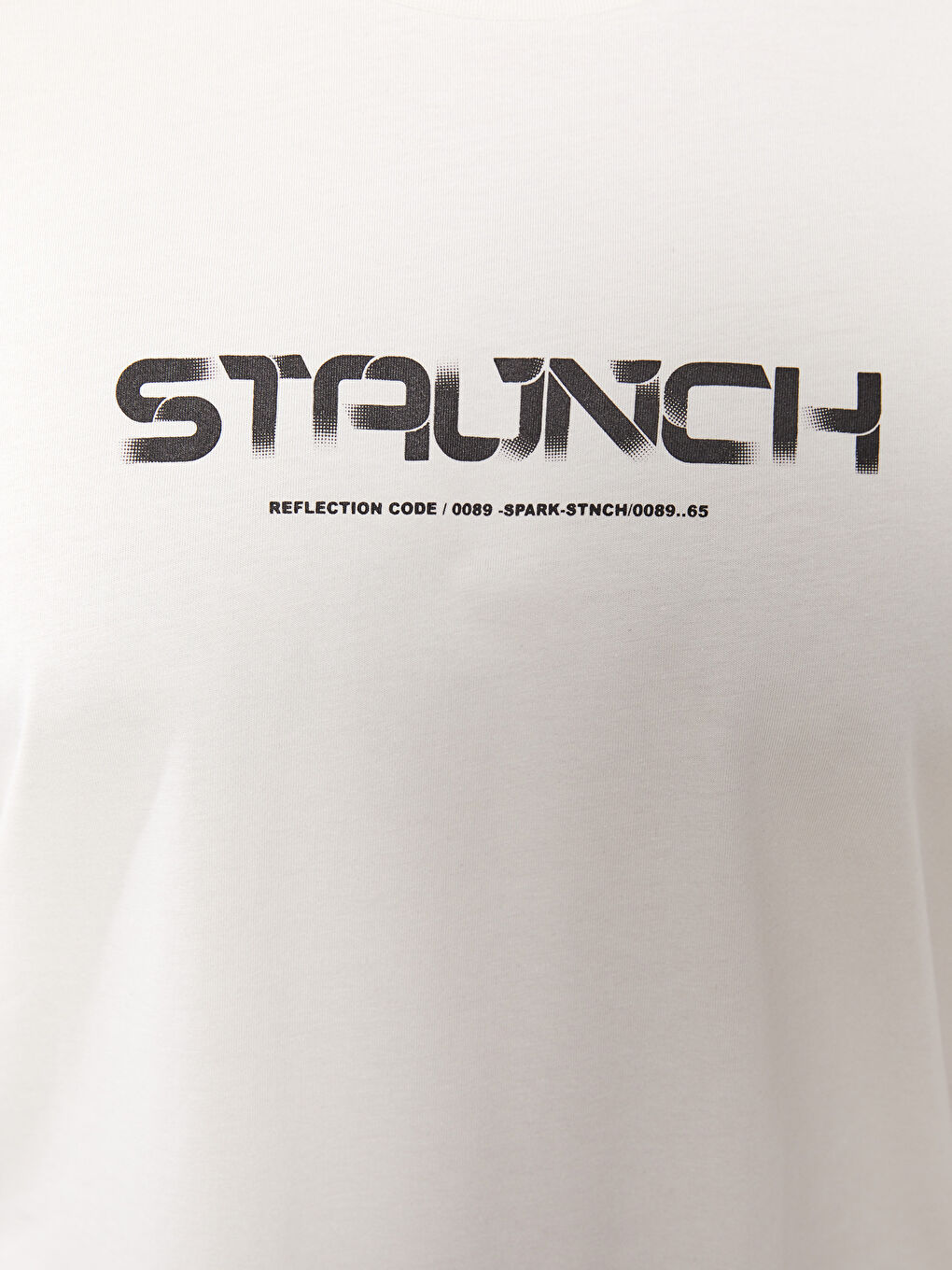 Gri Bisiklet Yaka Kısa Kollu Baskılı Penye Büyük Beden Erkek Tişört-7