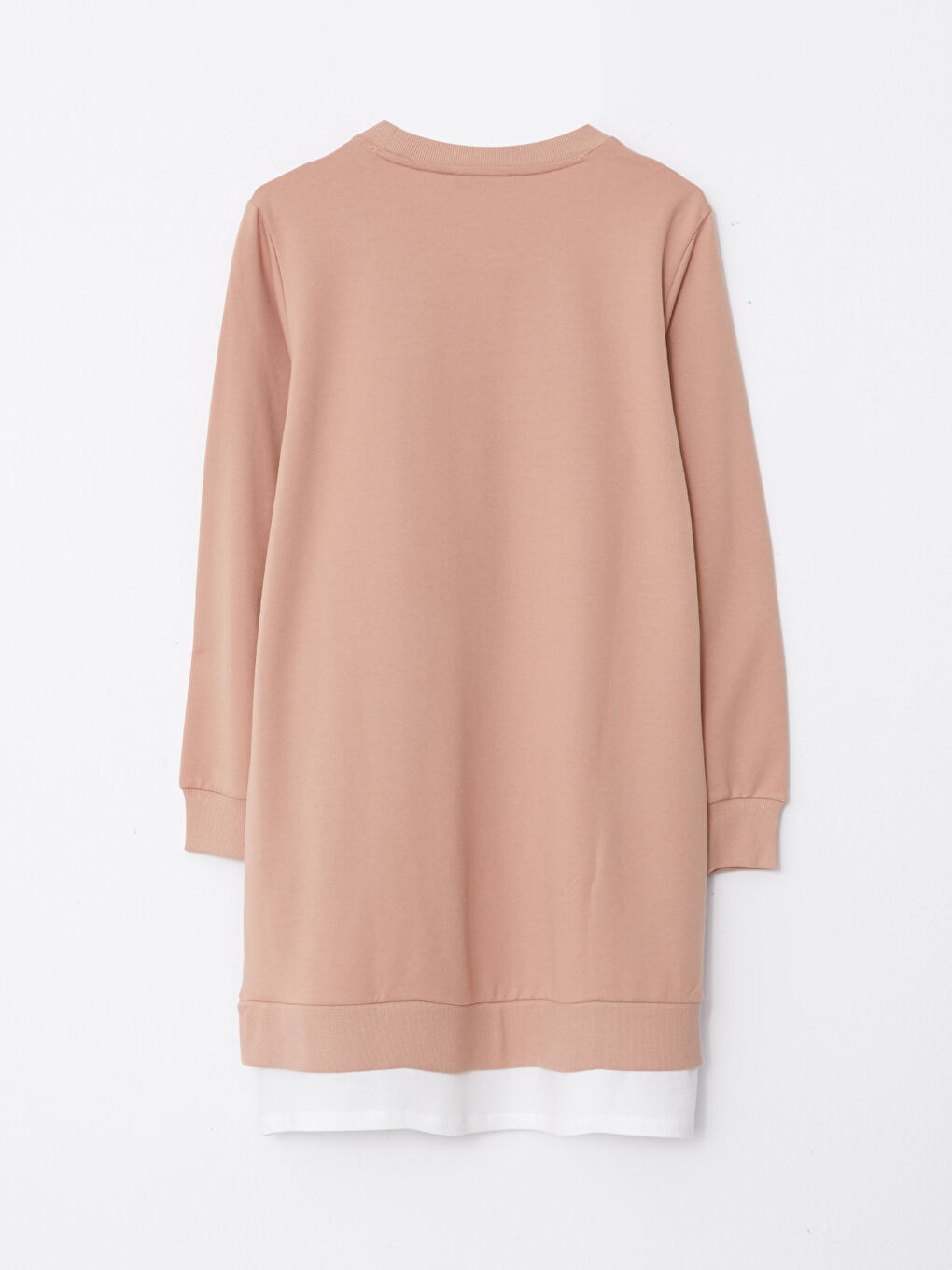 Crew Neck Printed Long Sleeve Women's Sweatshirt Tunic-5