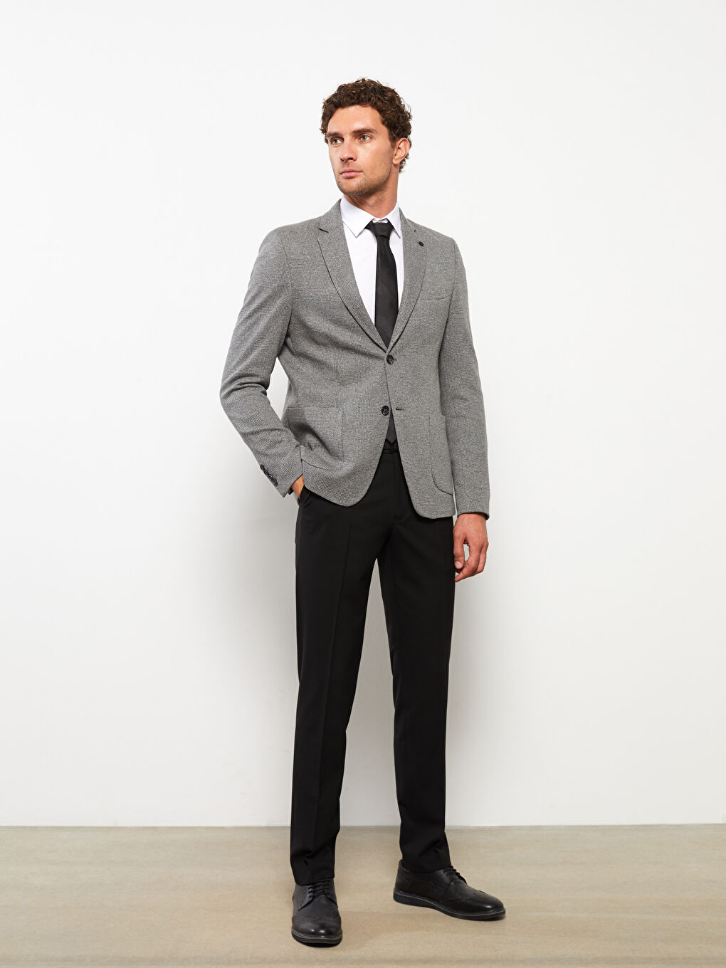 LCWAIKIKI Formal Siyah Slim Fit Erkek Pantolon