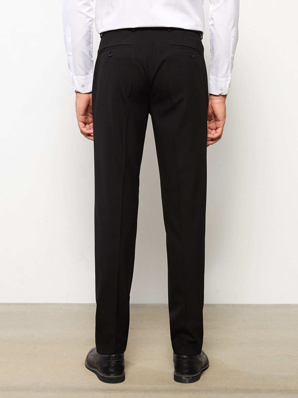 LCWAIKIKI Formal Siyah Slim Fit Erkek Pantolon - 4