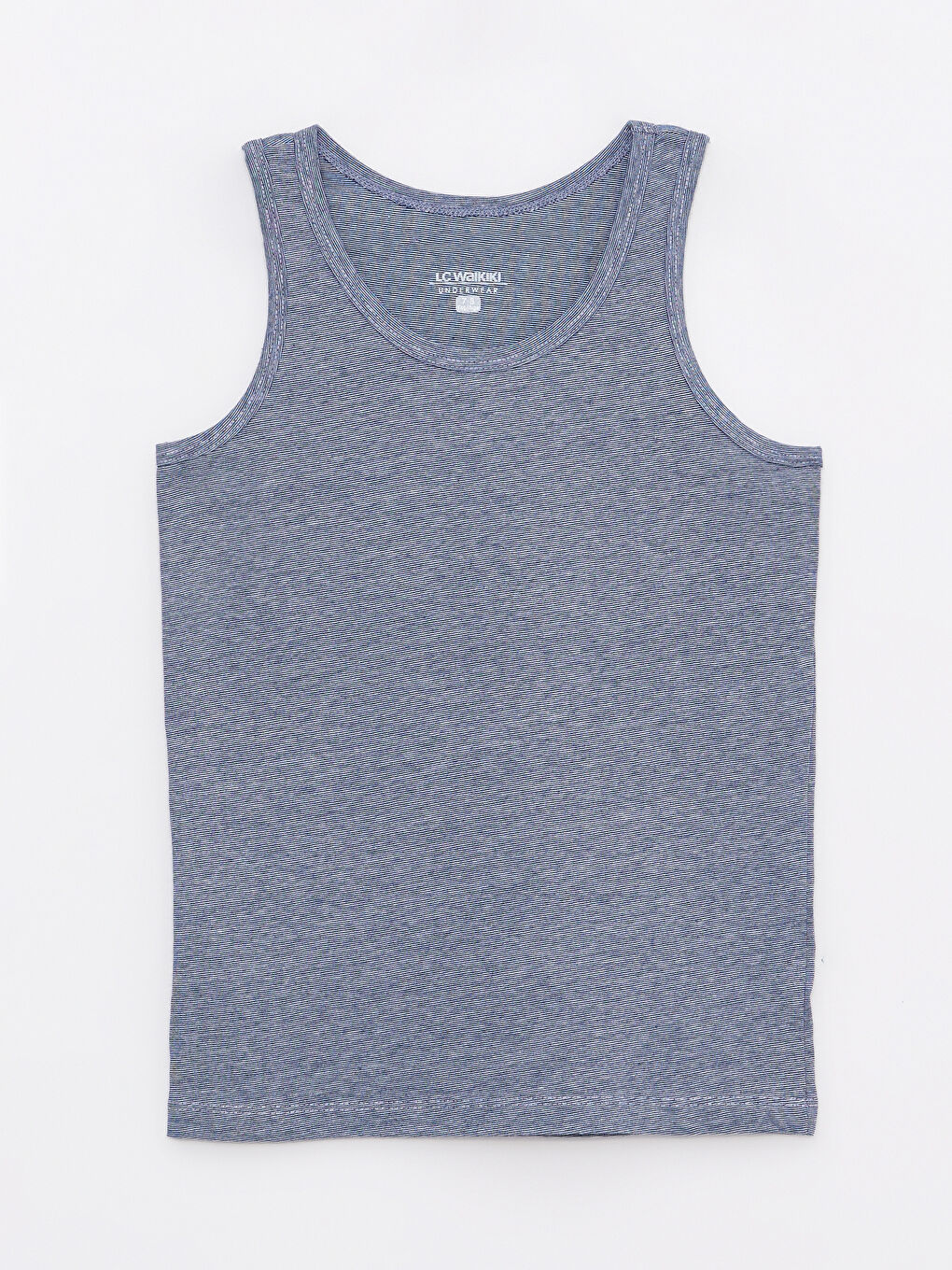 Crew Neck Basic Cotton Boys' Vest 2 Pack-1