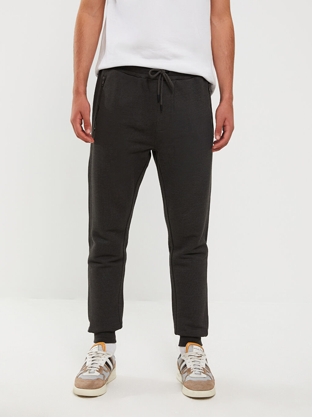 LCW Casual Antrasit Slim Fit Erkek Jogger Eşofman Altı - 3