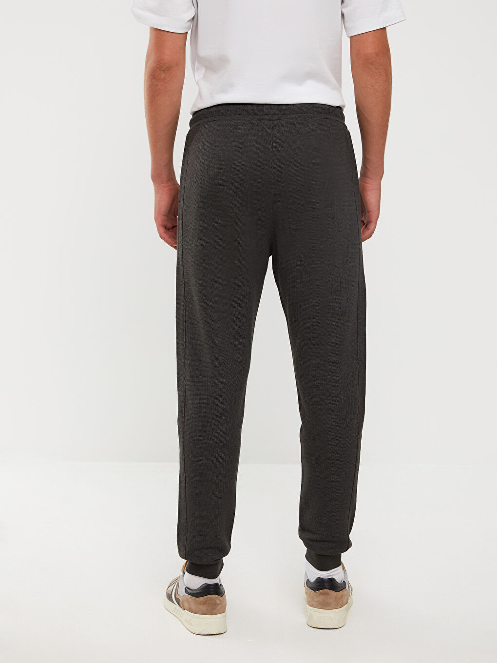 LCW Casual Antrasit Slim Fit Erkek Jogger Eşofman Altı - 4