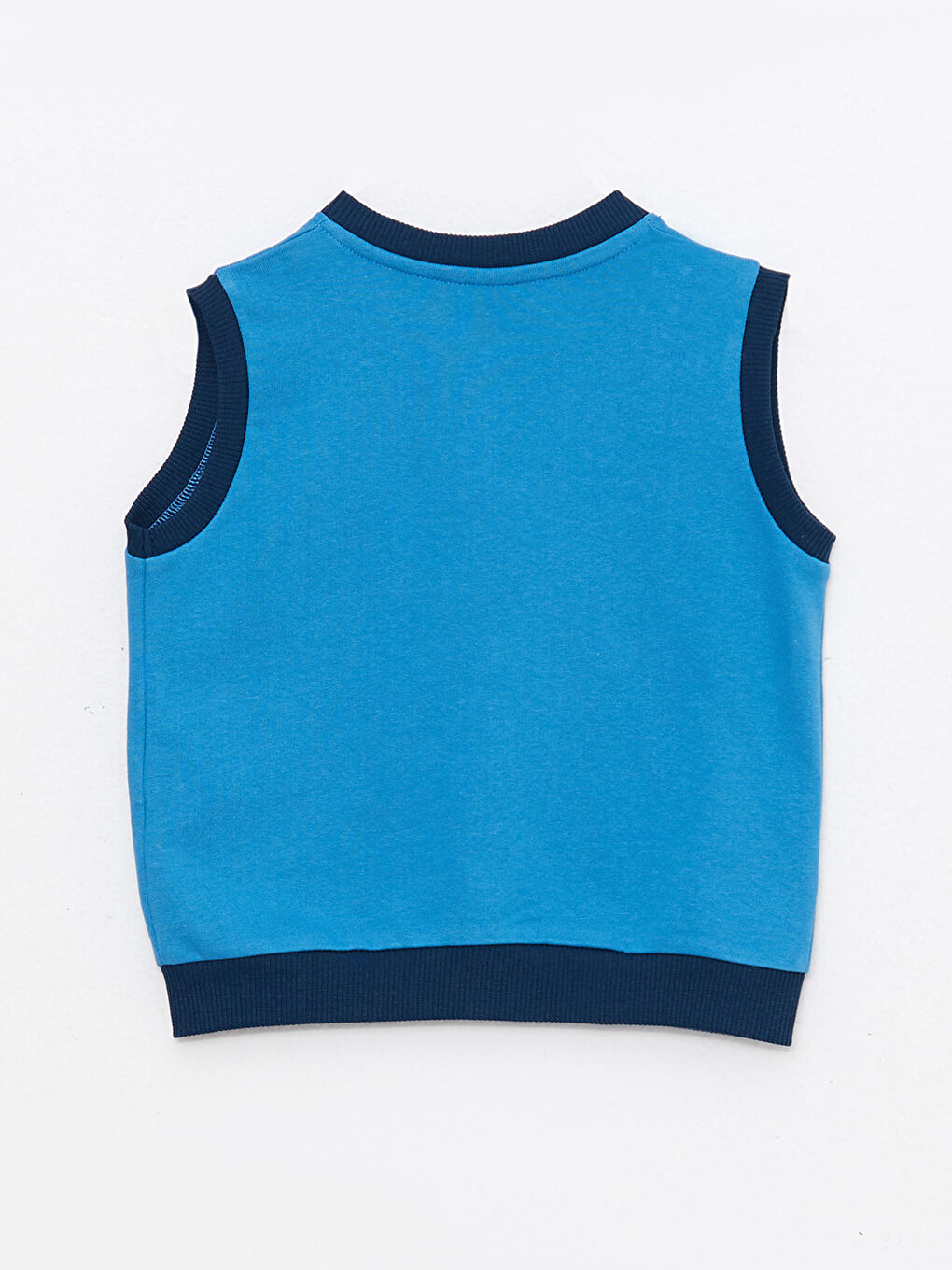 LCW baby Weste für Baby Jungen aus bedruckter Baumwolle mit Rundhalsausschnitt -W2CG91Z1-R2Q