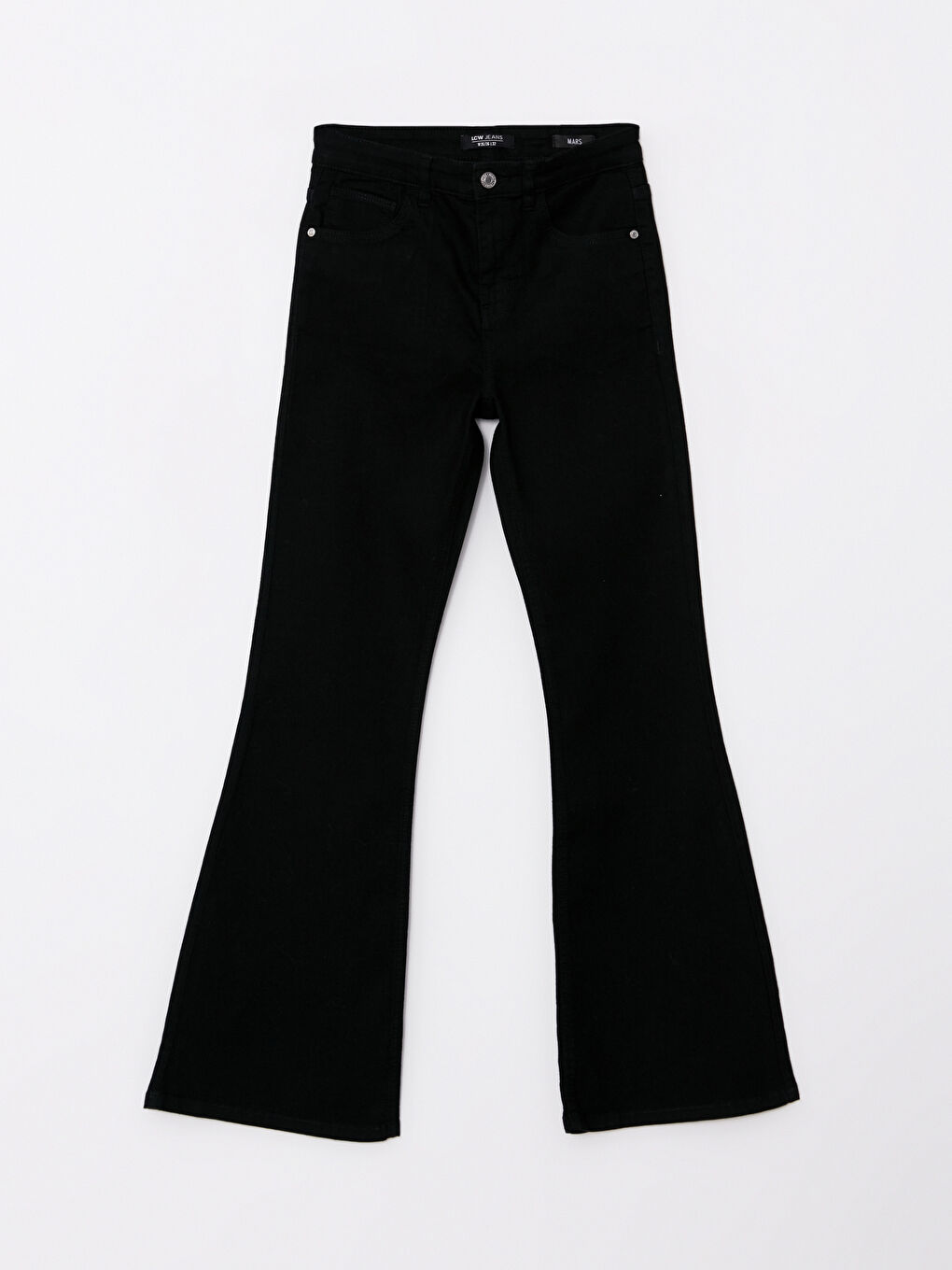 High Waist Mars Flare Women's Jeans-5