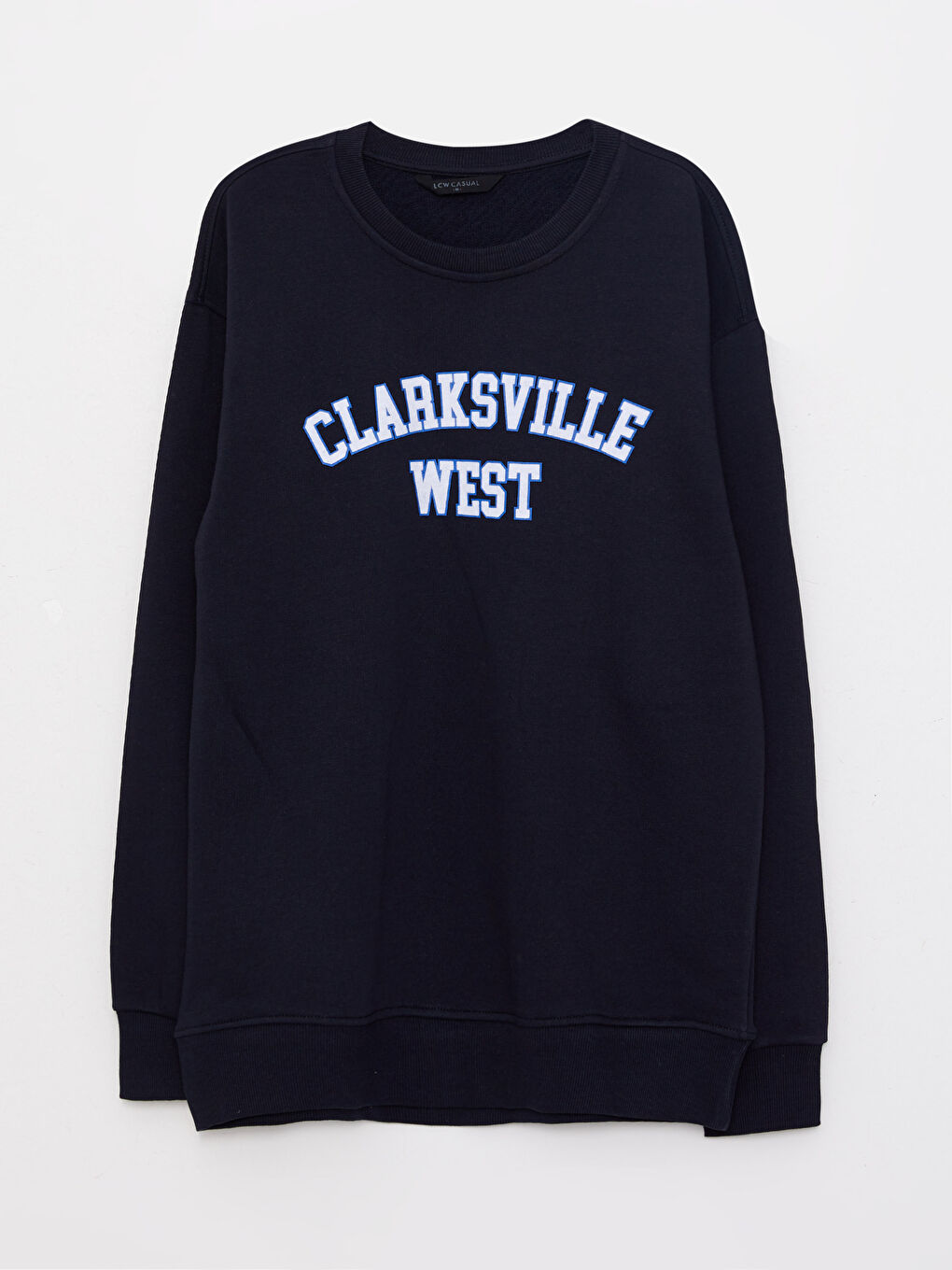 Crew Neck Long Sleeve Printed Men's Sweatshirt-5