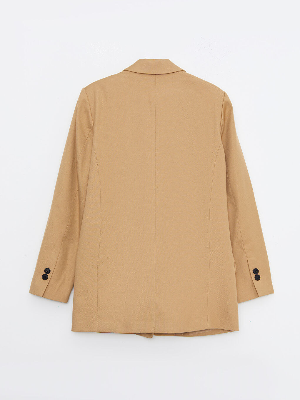 Plain Long Sleeve Women's Blazer Jacket-6