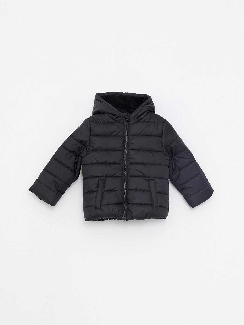 LCW baby Hooded Long Sleeve Basic Baby Boy Coat -W2CI58Z1-CVL