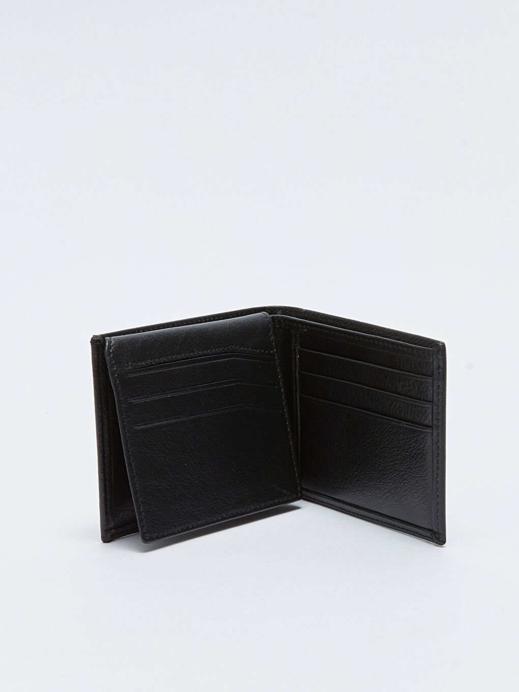 Siyah Hakiki Deri Erkek Cüzdan-2