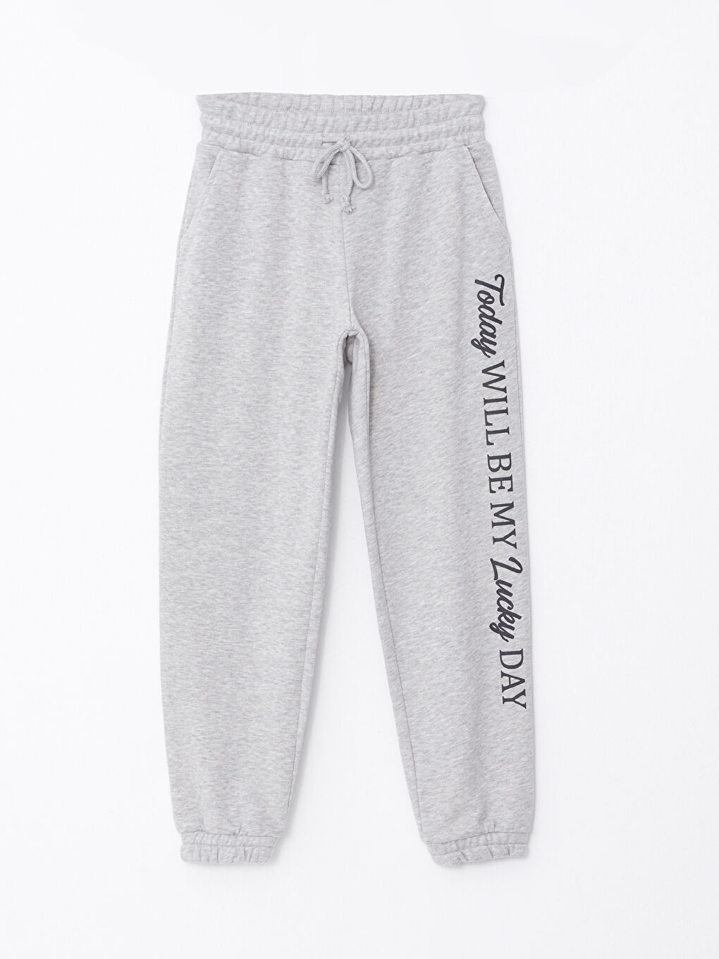 Elasticated Waist Printed Women's Jogger Sweatpants-5