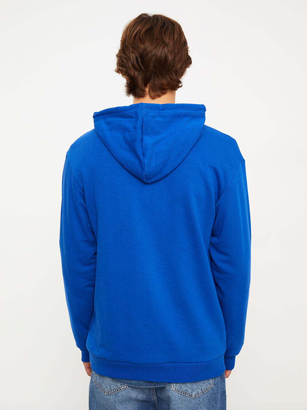 XSIDE Saks Uzun Kollu Baskılı Erkek Hoodie - 4