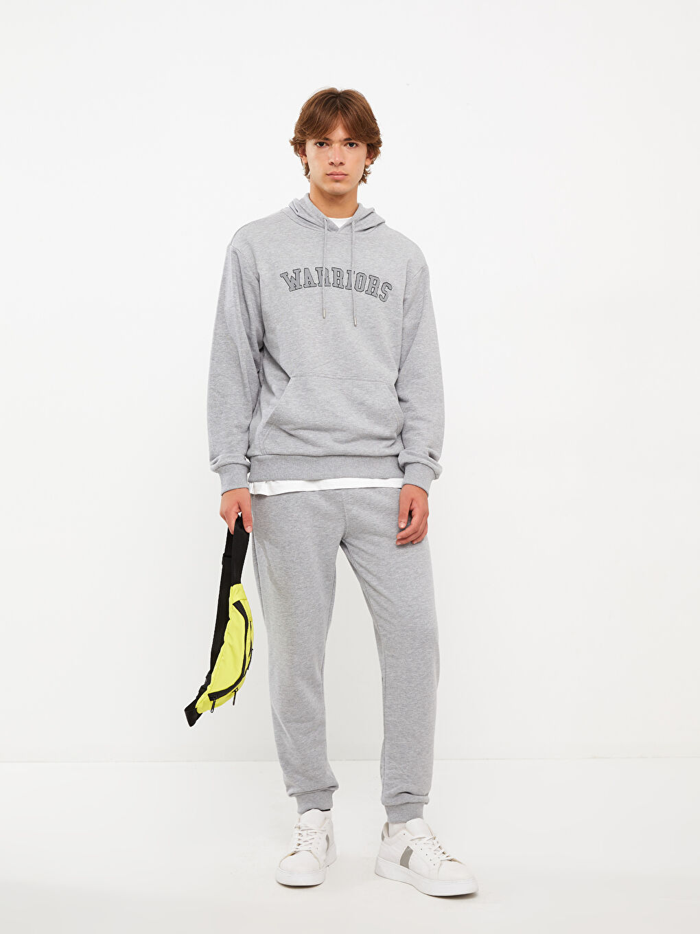 XSIDE Langarm Bedrucktes Herren Kapuzensweatshirt -W2CK39Z8-LAL