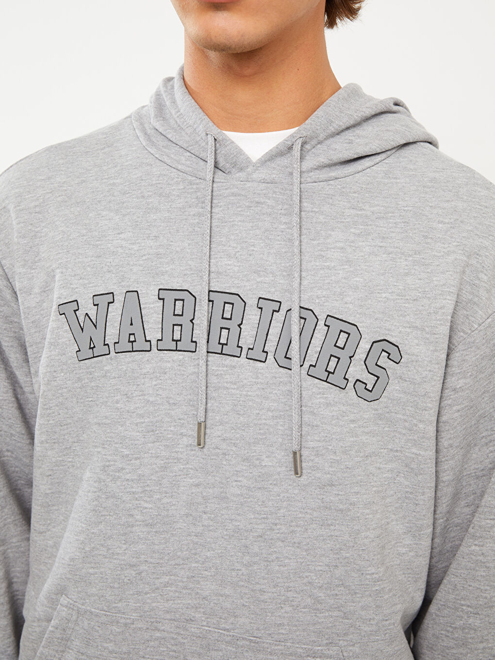 XSIDE Langarm Bedrucktes Herren Kapuzensweatshirt -W2CK39Z8-LAL