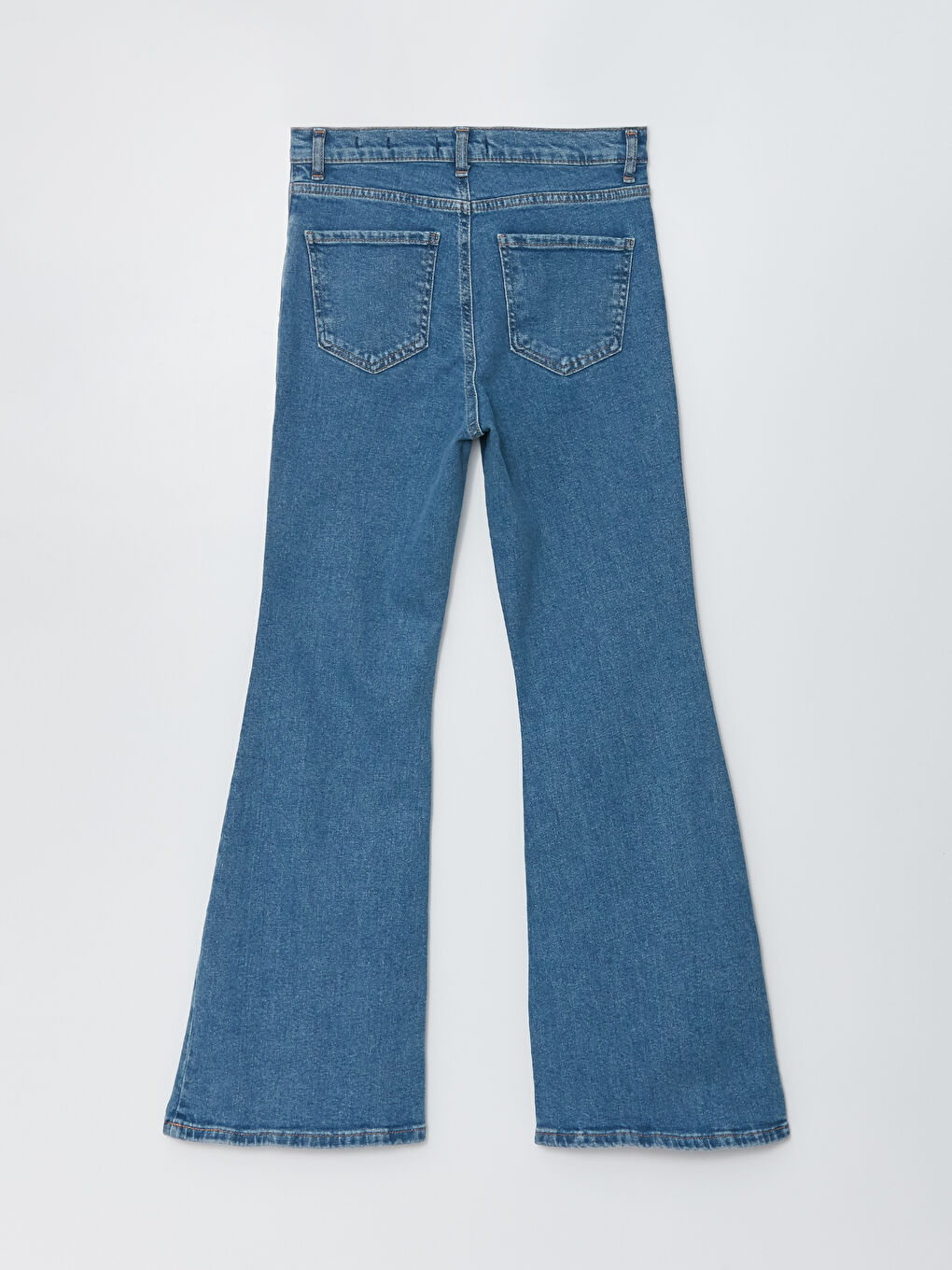 İndigo Mars Flare Kadın Jean Pantolon-6